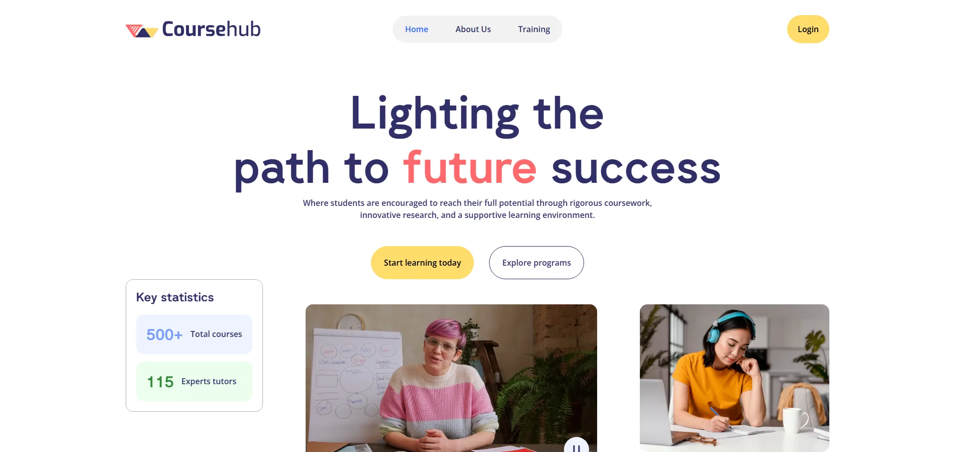 Education and Me website preview