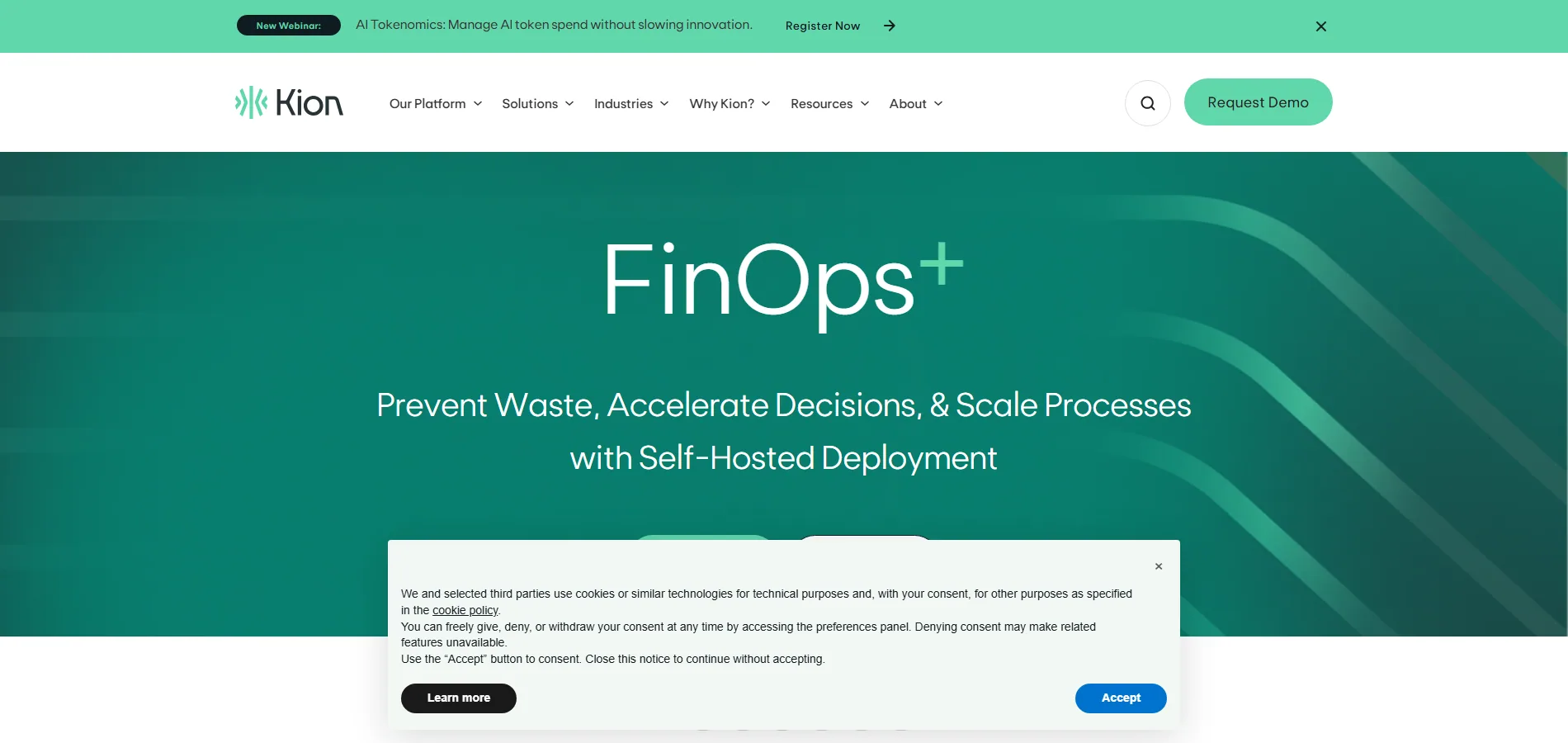 Kion website preview